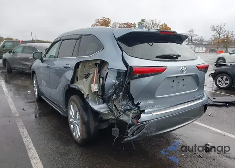 2021 Toyota Highlander Limited from USA, damaged, VIN 5TDDZRBH6MS116899
